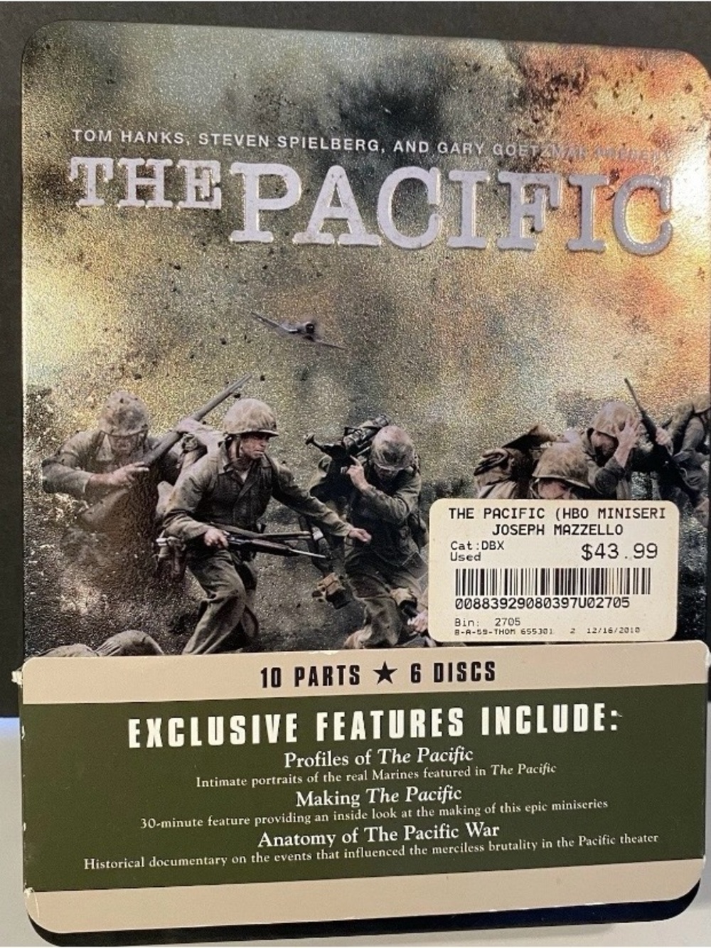 The Pacific HBO Miniseries DVD Box Set - Military Drama